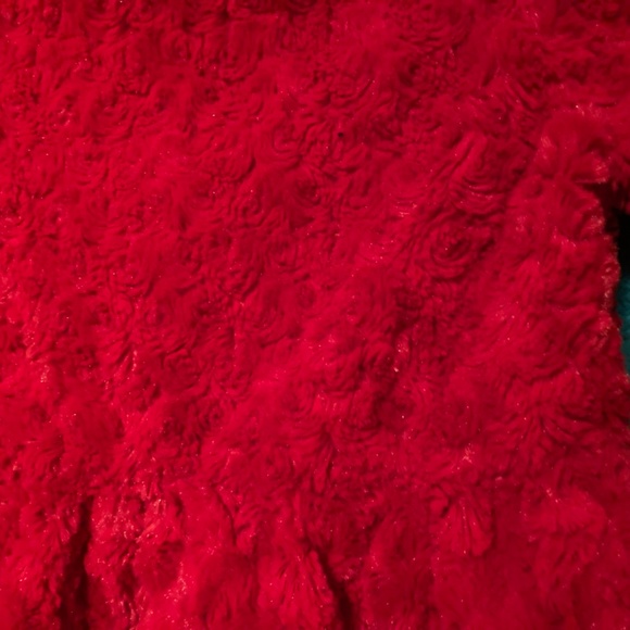 Plush Soft Jacket Green Ariel Disney Red Strawberry Shortcake Bow Crystal - Picture 10 of 16